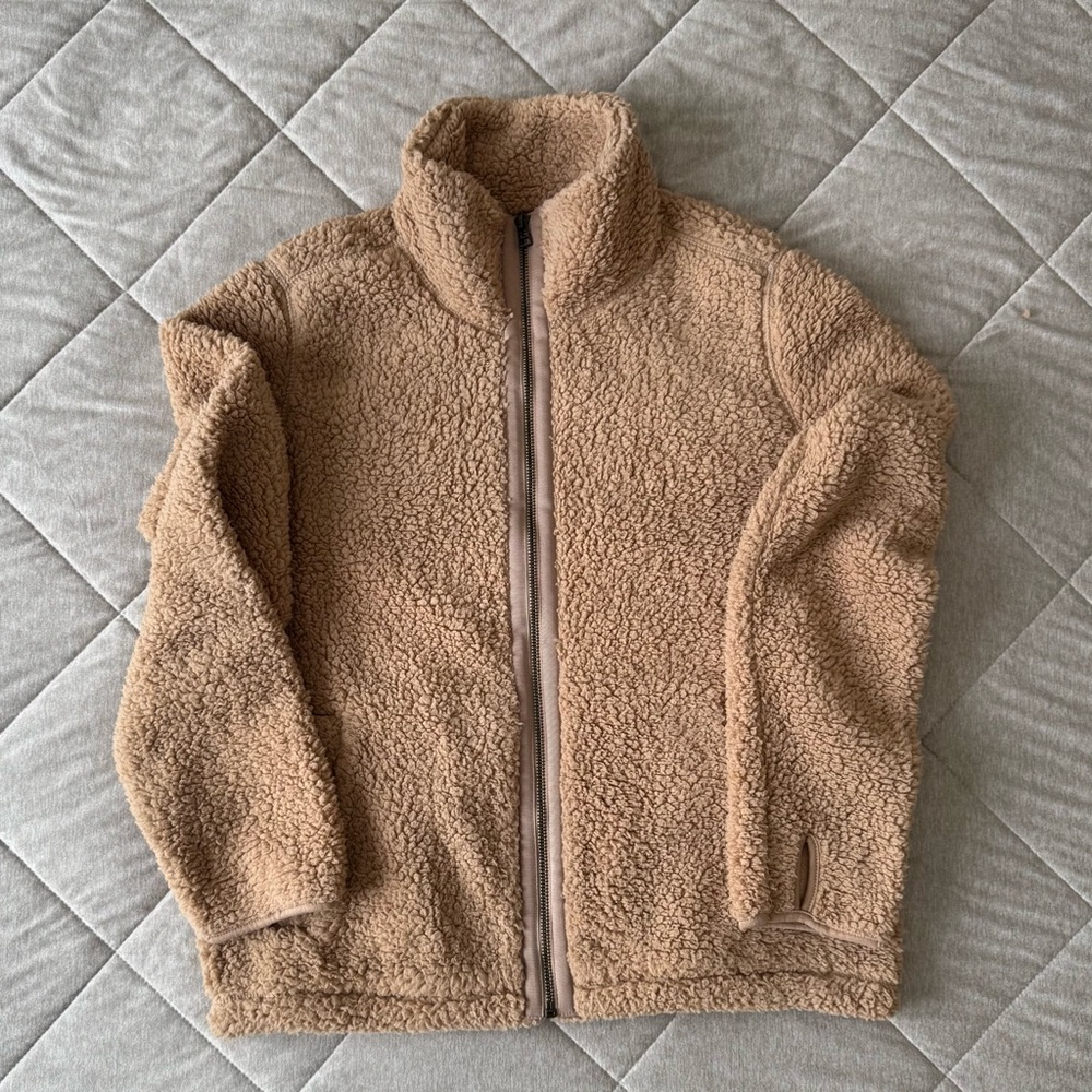 Old Navy Light Brown Teddy Jacket